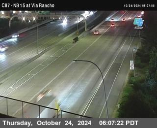 NB 15 & Via Rancho Pkwy