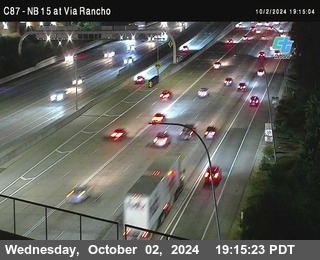 NB 15 & Via Rancho Pkwy