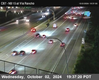 NB 15 & Via Rancho Pkwy