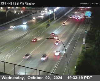 NB 15 & Via Rancho Pkwy