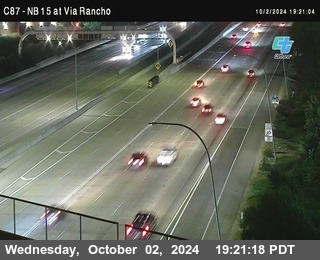 NB 15 & Via Rancho Pkwy