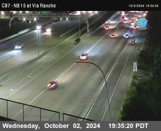 NB 15 & Via Rancho Pkwy