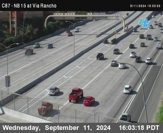 NB 15 & Via Rancho Pkwy