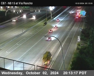 NB 15 & Via Rancho Pkwy