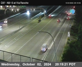 NB 15 & Via Rancho Pkwy