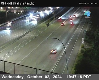 NB 15 & Via Rancho Pkwy