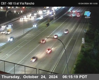 NB 15 & Via Rancho Pkwy