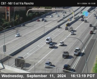 NB 15 & Via Rancho Pkwy