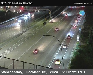 NB 15 & Via Rancho Pkwy