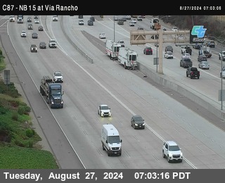 NB 15 & Via Rancho Pkwy