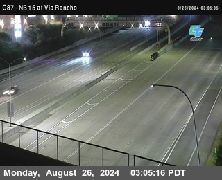 NB 15 & Via Rancho Pkwy