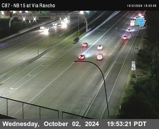 NB 15 & Via Rancho Pkwy