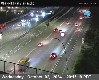 NB 15 & Via Rancho Pkwy