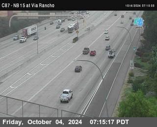 NB 15 & Via Rancho Pkwy