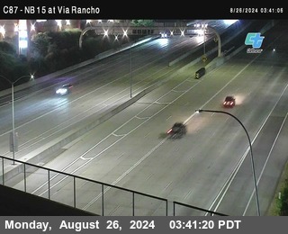 NB 15 & Via Rancho Pkwy