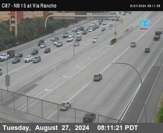 NB 15 & Via Rancho Pkwy