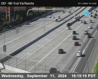 NB 15 & Via Rancho Pkwy