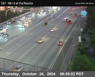 NB 15 & Via Rancho Pkwy