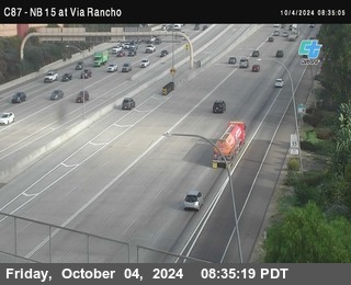 NB 15 & Via Rancho Pkwy