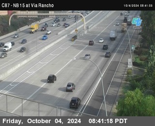 NB 15 & Via Rancho Pkwy