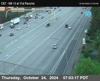 NB 15 & Via Rancho Pkwy