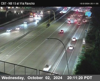 NB 15 & Via Rancho Pkwy