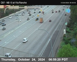 NB 15 & Via Rancho Pkwy