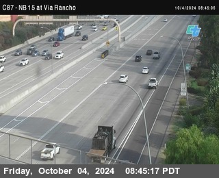 NB 15 & Via Rancho Pkwy