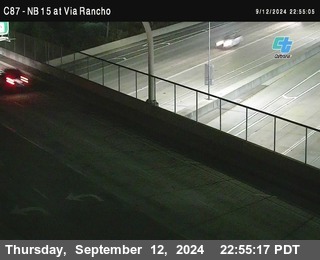 NB 15 & Via Rancho Pkwy