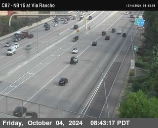 NB 15 & Via Rancho Pkwy