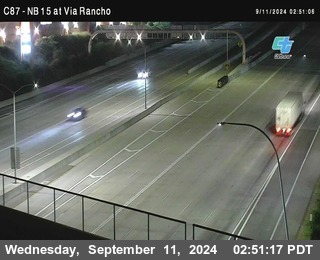 NB 15 & Via Rancho Pkwy