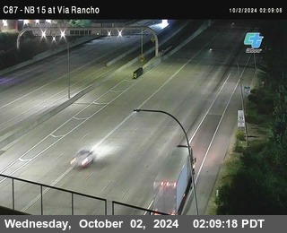 NB 15 & Via Rancho Pkwy