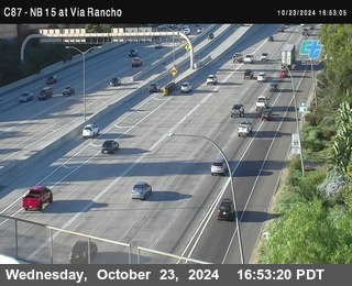 NB 15 & Via Rancho Pkwy