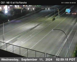 NB 15 & Via Rancho Pkwy