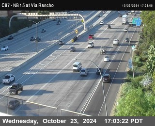 NB 15 & Via Rancho Pkwy