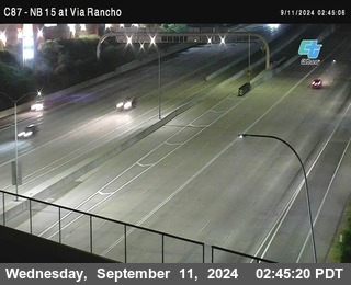 NB 15 & Via Rancho Pkwy