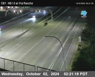 NB 15 & Via Rancho Pkwy