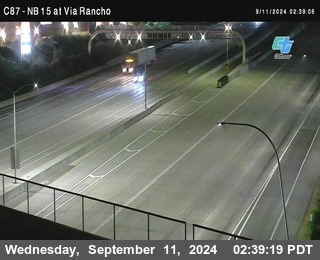 NB 15 & Via Rancho Pkwy