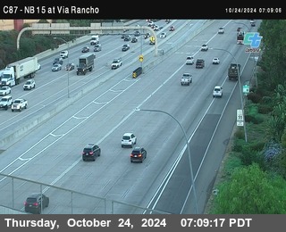 NB 15 & Via Rancho Pkwy