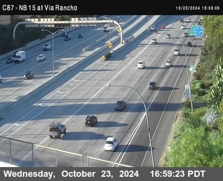 NB 15 & Via Rancho Pkwy