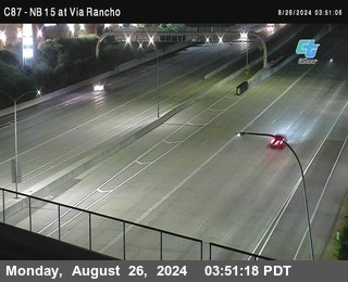 NB 15 & Via Rancho Pkwy