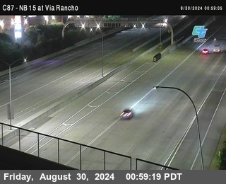 NB 15 & Via Rancho Pkwy