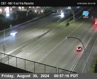 NB 15 & Via Rancho Pkwy