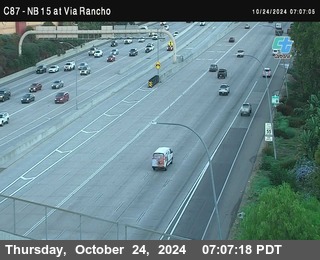 NB 15 & Via Rancho Pkwy