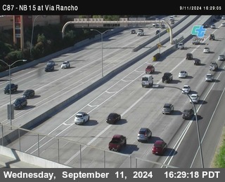 NB 15 & Via Rancho Pkwy