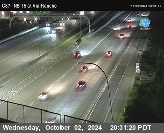 NB 15 & Via Rancho Pkwy