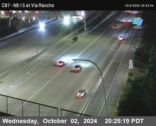 NB 15 & Via Rancho Pkwy