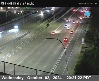 NB 15 & Via Rancho Pkwy