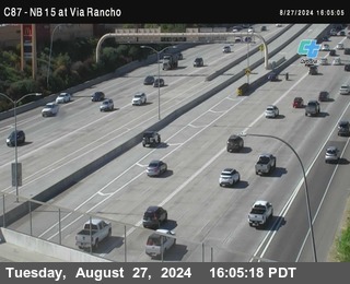 NB 15 & Via Rancho Pkwy