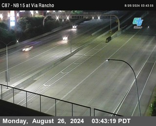 NB 15 & Via Rancho Pkwy